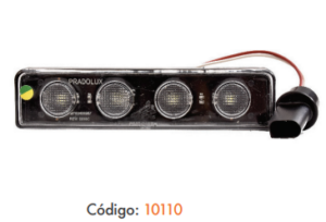 LANTERNA DE TAPA-SOL SCANIA COM LED