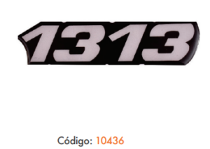 EMBLEMA 1313 RESINADO