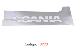 ACABAMENTO INOX DA COLUNA DA PORTA SCANIA NTG