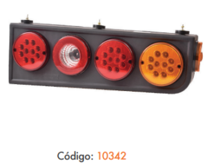 LANTERNA TRASEIRA CARRETA RANDON ANTIGA LED LD / LE