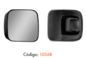 ESPELHO RETROVISOR AUXILIAR MB AXOR/ATEGO SEM DESEMBAÇADOR