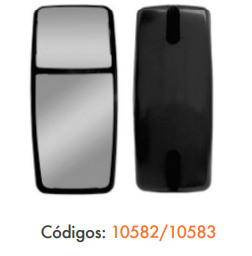 ESPELHO RETROVISOR CONVEXO BIFOCAL LE/LD SEM DESEMBAÇADOR VW CONSTELLATION 2012 EM DIANTE