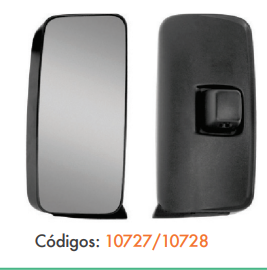 ESPELHO RETROVISOR LE/LD SEM DESEMBAÇADOR MB AXOR /  ATEGO 2013 a 2017