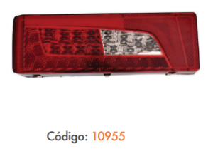 LANTERNA TRASEIRA SCANIA STREAMLINE S5/S6 LED COM VIGIA LD/LE