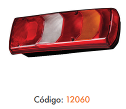 LANTERNA TRASEIRA MB ACTROS LED COM VIGIA LD /LE